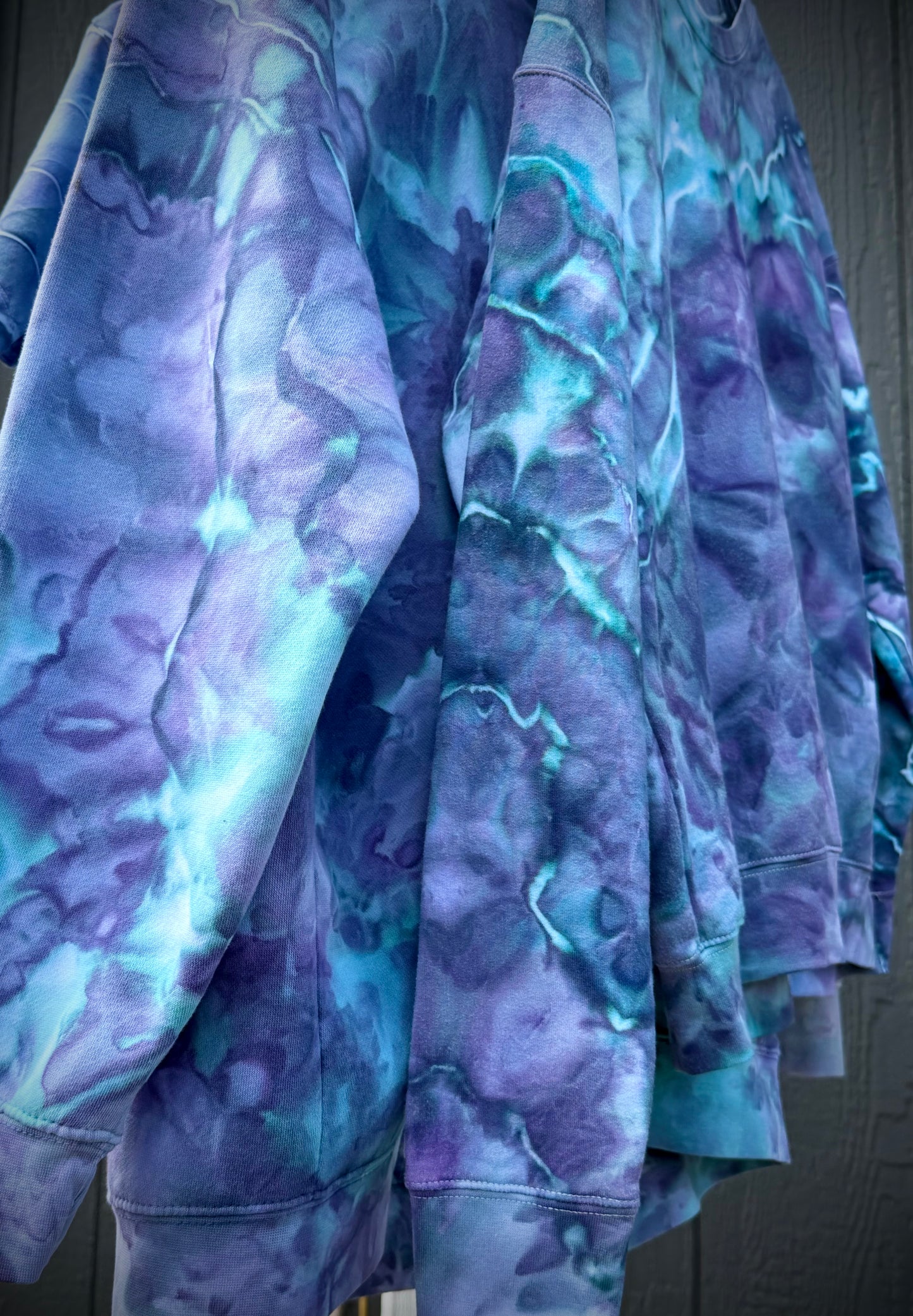 Hand-Dyed Zip -Up Hoodie/Standard Hoodie/Crewneck - Dreamy Night Colorway