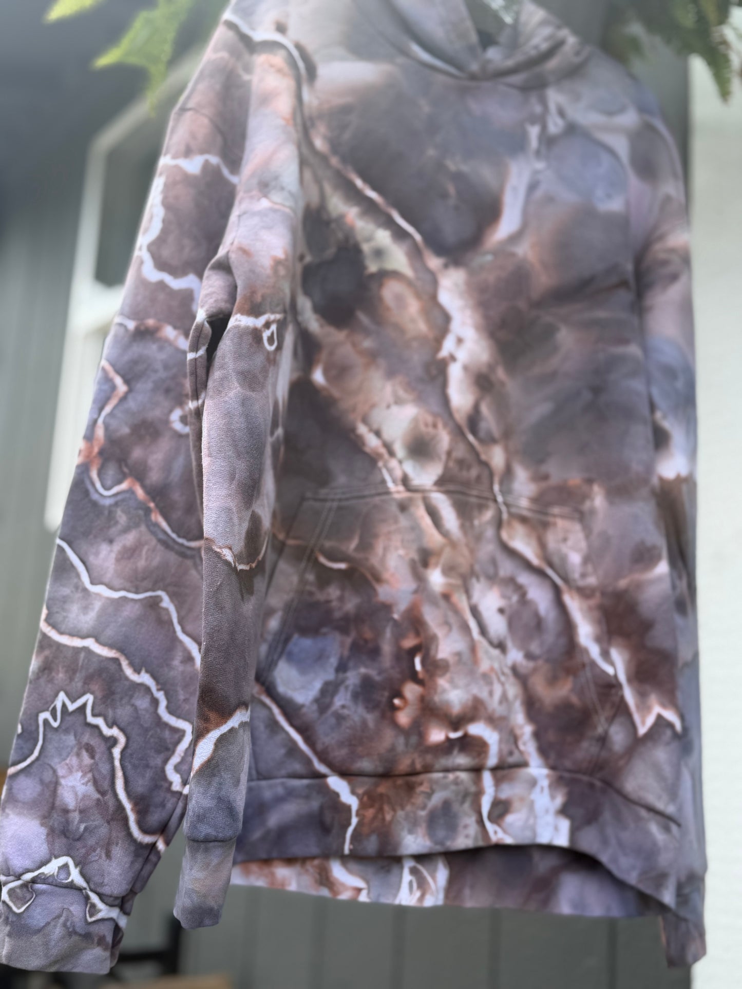 Hand-Dyed Zip -Up Hoodie/Standard Hoodie/Crewneck - Rusted Soul Colorway