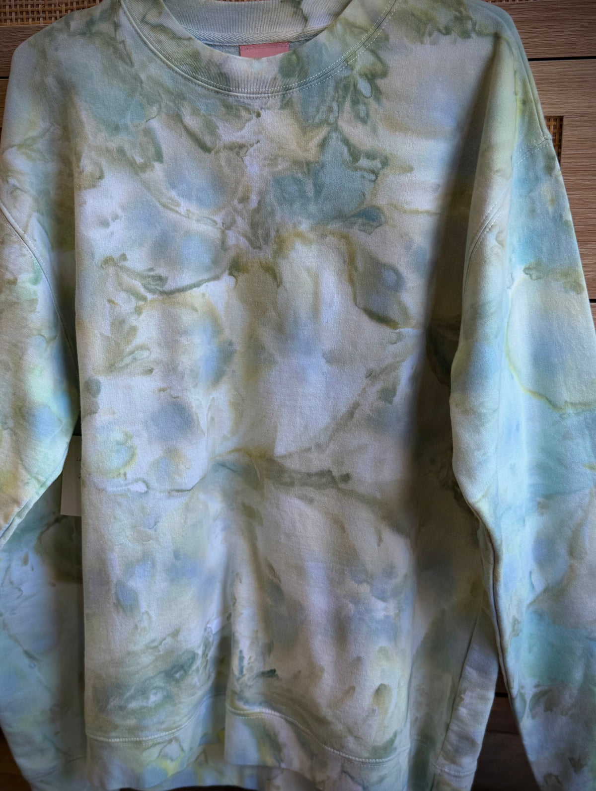 Hand-Dyed Zip -Up Hoodie/Standard Hoodie/Crewneck - Foggy Dew Colorway