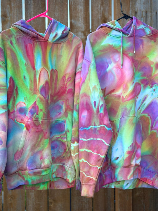 Hand-Dyed Zip -Up Hoodie/Standard Hoodie/Crewneck - Fugazi Colorway